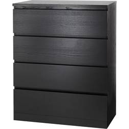 IKEA MALM Black Kommode 80x100cm