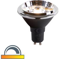 Luedd LED-lampe AR70 GU10 6W 2000K-3000K dæmp for at varme