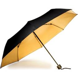 Suck UK Outdoor Umbrellas Multi Black & Gold Umbrella