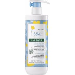 Klorane Bébé Calendula Fuktgivande kroppslotion för barn från födseln 500 ml