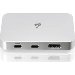 IOGEAR Silver GUC3C4HP Dock Pro