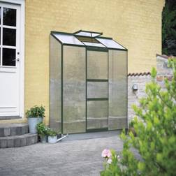 Halls Greenhouses Drivhus Altan 3 Poly 1,3m² Aluminium