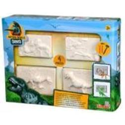 Simba 104342552 Large Dino Excavation Set, 4 Dinosaur Skeletons For Digging, 2nd