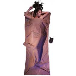 Cocoon Leicht-Reiseschlafsack, Rechteck, 220 x 90 cm, ägypt. Baumwolle, khaki