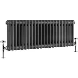 WarmeHaus 1010mm Double, Anthracite PlumbGalaxy Traditional-Style Cast Iron