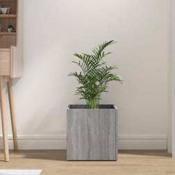 vidaXL plantekasse 40x40x40 konstrueret træ sonoma-eg Plantekasse