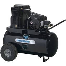 Air Compressor Horizontal In Line Cast Iron Pump 1.9 HP 20 Gallon