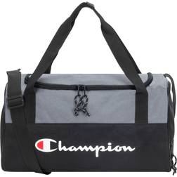 Champion Prologue Duffel Bag in Grey/Black/Whit Grey