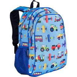 Wildkin (Blue) Olive Kids Trains Planes & Trucks Sidekick Backpack