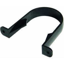 FloPlast Black FLOPLAST 68mm Round Gutter Pipe Clip