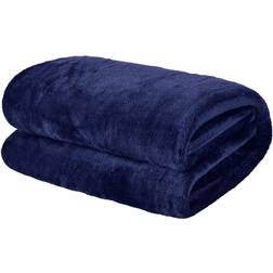 Brentfords Ultra Soft Flannel Fleece Couverture Jaune, Argent, Gris, Bleu, Vert (150x120cm)
