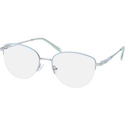 SmartBuy Collection Naisten Kissan silmä Full rim Metalli Sininen Sinisen Valon Suodatin