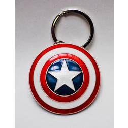 Semic Marvel Comics Metal Nyckelring Captain America Shield
