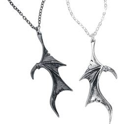 Alchemy Gothic Alchemy Gothic Demon Wings Sweetheart Halskæde Unisex