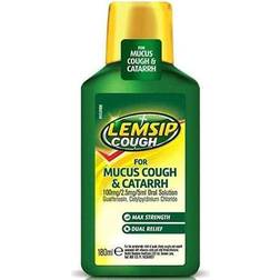 Lemsip Cough for Mucus Cough & Catarrh 100mg/2.5mg/5ml Oral Solution 180ml