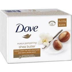 Dove Shea Butter Bar Soap 4-pack