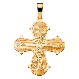 Scrouples Dagmarkors Pendant - Gold