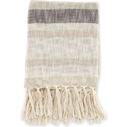 Venture Home Sandy plaid Tæppe Grøn, Beige, Grå, Hvid (170x130cm)