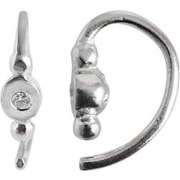 Stine A Bon Bon Earring - Silver/Transparent