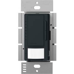 Lutron Maestro LED Dimmer and Motion Sensor, Single Pole and Multi-Location, Midnight