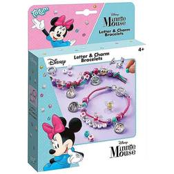 Totum Minnie Mouse Letter and Charm Jewellery Purple