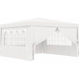 vidaXL Gazebo Professionale Con Pareti 4x4 M Bianco 90 g/m Cod Mxl 53895