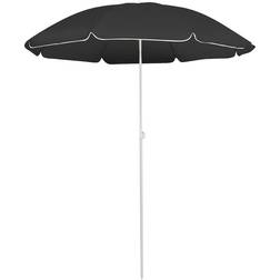 vidaXL Parasol d'Extérieur Avec Mât en Acier Anthracite 180 cm