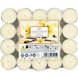 Price's 20 X Aladino Vanilla Tealights Scented Candle