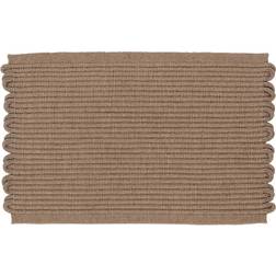 AYTM Redono Doormat Taupe Beige, Red cm