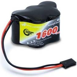 Minicars Modtagerbatteri 6,0V 1600mAh m. Futabastik