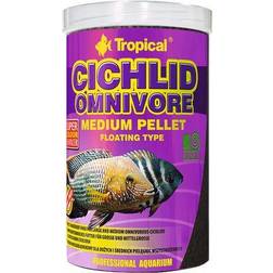 Tropical CICHLID OMNIVORE MEDIUM PELLET1000ML/360G