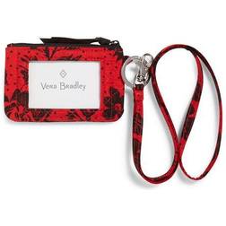 Vera Bradley Collegiate Zip ID Case Lanyard Combo Multiple