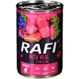Rafi Dolina Noteci Junior kalvekød, tranebær hundemad 400