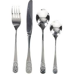 Nordahl Andersen Stainless Steel Cutlery 4-pack Teddy Bear