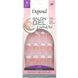 Depend Salon Gel Short - Square Pink