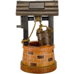 Smart Garden Products Smart Solar Powered Wishing Well Fountain Garden Water