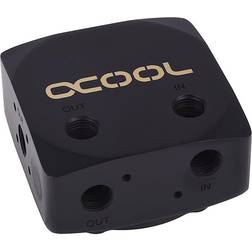 AlphaCool Brass D5 Glace Top Noir Profond