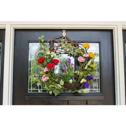 Nearly Natural 22 in. Spring Floral