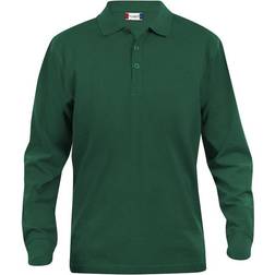 Clique Mens Classic Lincoln Long-Sleeved Polo Shirt