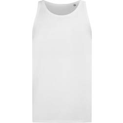 Stedman Mens Classic Fitted Tank Top (White)