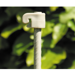 NSH tentorstålpæl lux 10mm 145cm m/grå isolator