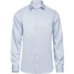 Tee jays Luxury Slim Fit Langermet Oxford Skjorte - Svart