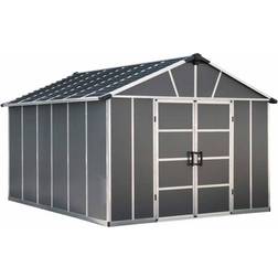 Palram Canopia Yukon 11X13.1 Apex Shed (Área de construcción )