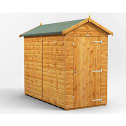 power 8x4, Single Apex Windowless Garden Shed (Building Area )