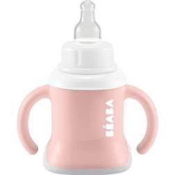 Beaba Tasse Evoluclip 3 en 1 old pink