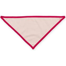 Larkwood Unisex Baby Reversible Cotton Bandana Bib One Size Fuchsia Pink