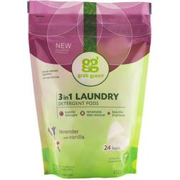 Grab Green 3 1 Laundry Detergent Pods Lavender with Vanilla