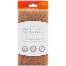 Full Circle Home Scour Pads Neat Nut Walnut Shell