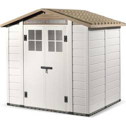 Shire Tuscany Evo 6'6" 5'4" 200 Apex Shed Double Door with Two Perspex Windows (Superficie edificio )