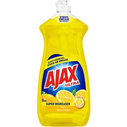 Ajax Lemon Ultra Super Degreaser Liquid Dish Soap